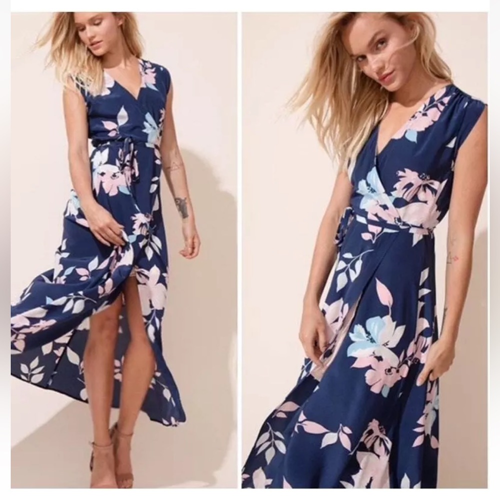 NWT Yumi Kim Swept Away Silk Maxi Dress-XS